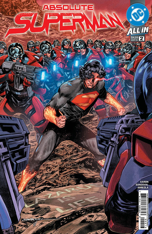 Absolute Superman Issue #2 - Rafa Sandoval - 3rd Print