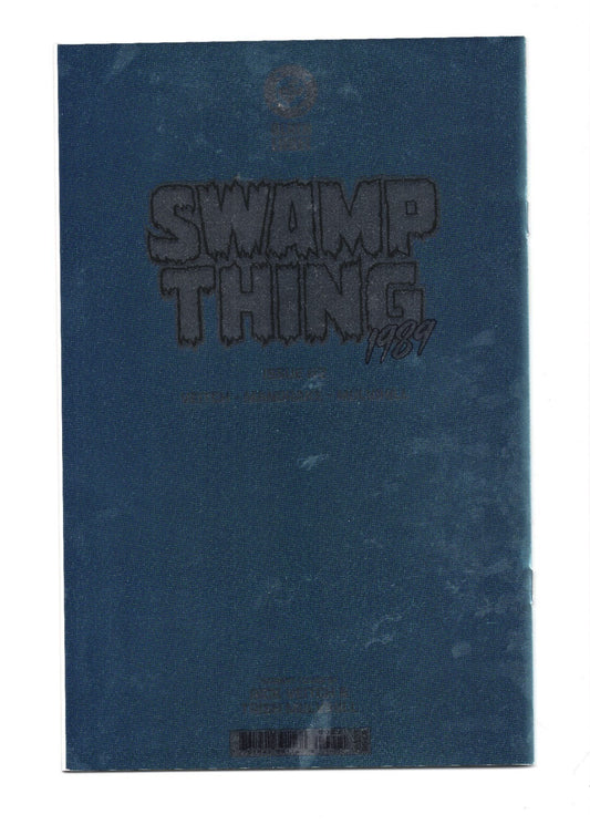 SWAMP THING 1989 #4 COVER B RICK VEITCH FOIL VAR