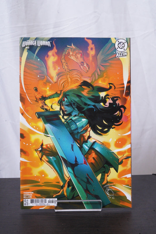 ABSOLUTE WONDER WOMAN #12 CVR B MIRKA ANDOLFO CARD STOCK VAR (2025)