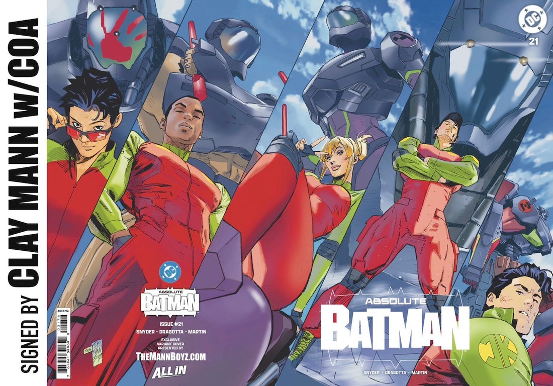 ABSOLUTE BATMAN #21 - TheMannBoyz SIGNED - PRESALE