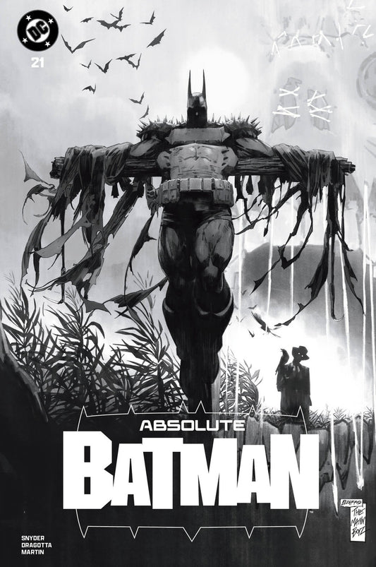 Absolute Batman #21 Seth Mann SILVER SCREEN WRAPAROUND - Signed with COA PRESALE