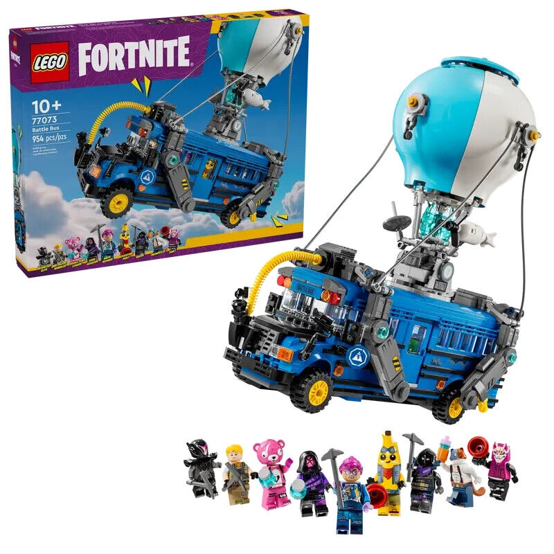LEGO Fortnite Battle Bus Set 77073 Collectible New *IN HAND + SHIPS FAST*