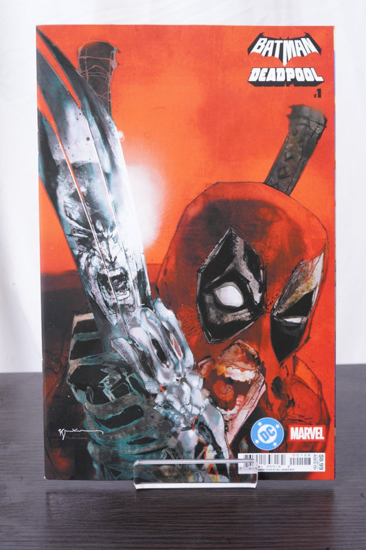 DC MARVEL BATMAN DEADPOOL #1 (ONE SHOT) CVR Q BILL SIENKIEWICZ INCREDIBLE HULK
