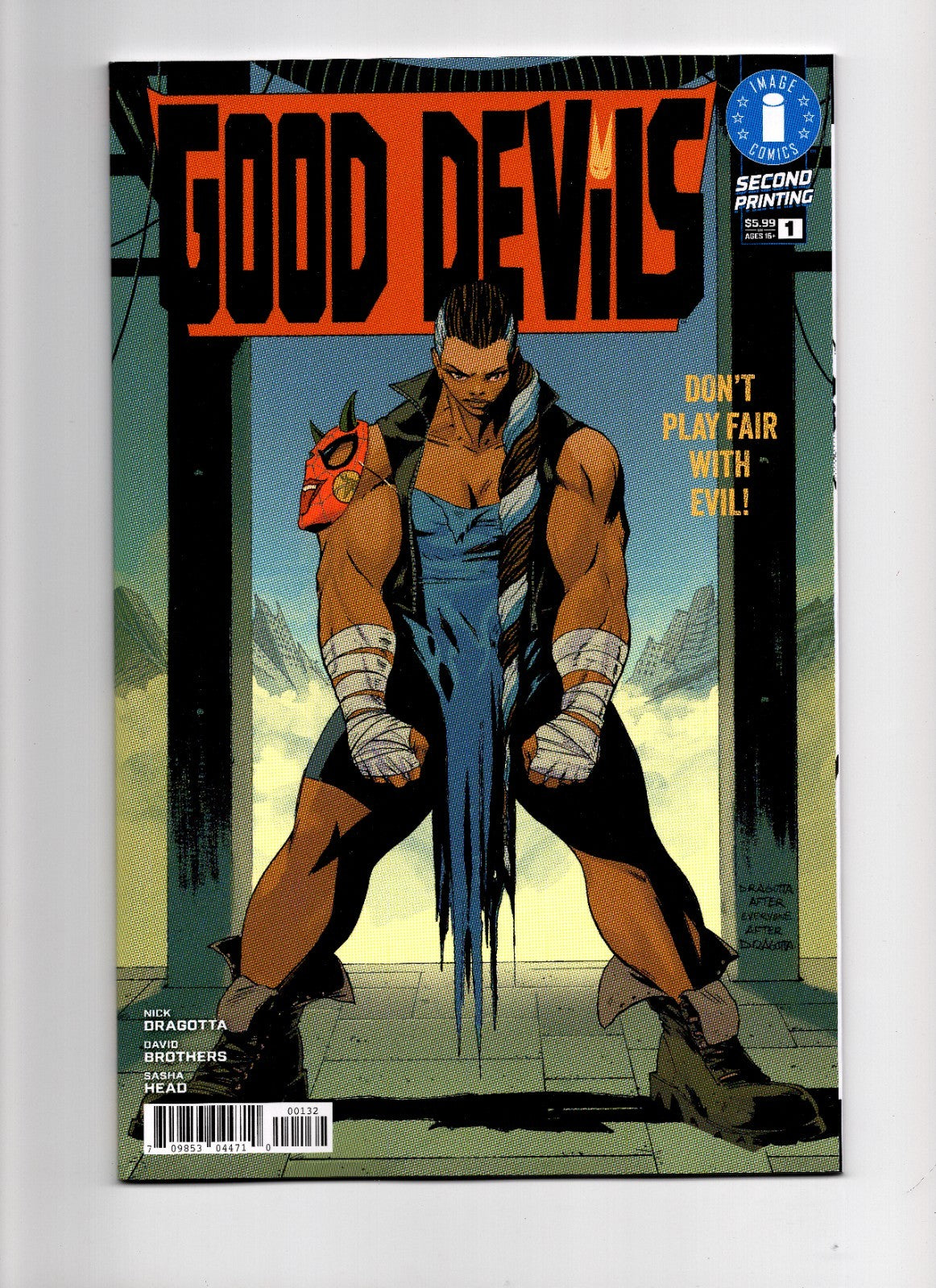 GOOD DEVILS DONT PLAY FAIR WITH EVIL 2ND PTG COVER C INC 1:25 ABSOLUTE HOMAGE