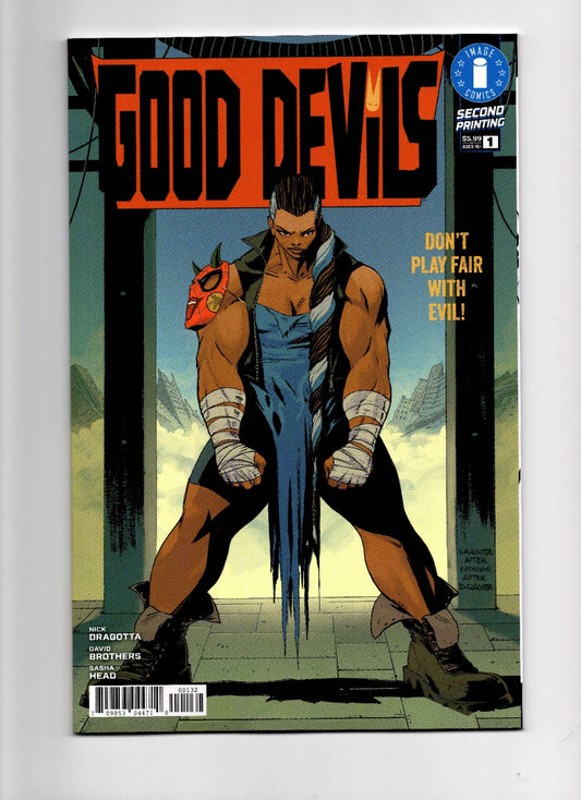 GOOD DEVILS DONT PLAY FAIR WITH EVIL 2ND PTG COVER C INC 1:25 ABSOLUTE HOMAGE