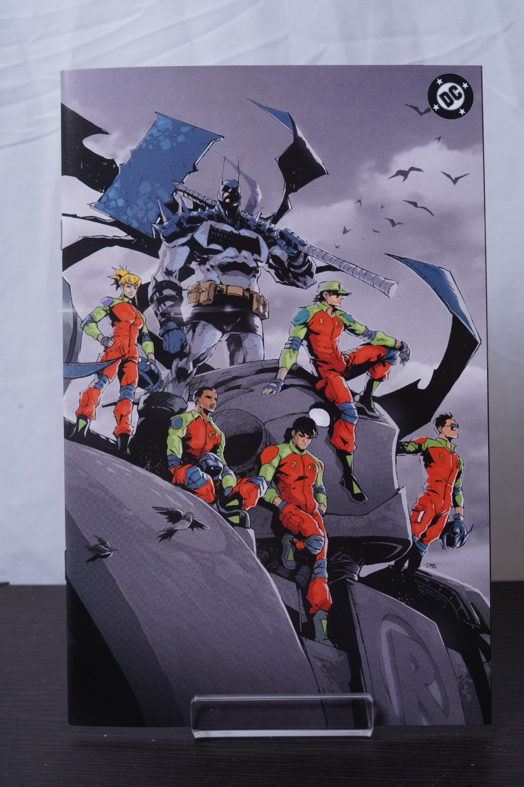 ABSOLUTE BATMAN 20 DEXTER SOY AQ SECRET COLOR SPLASH WRAPAROUND W/ COA LTD 850