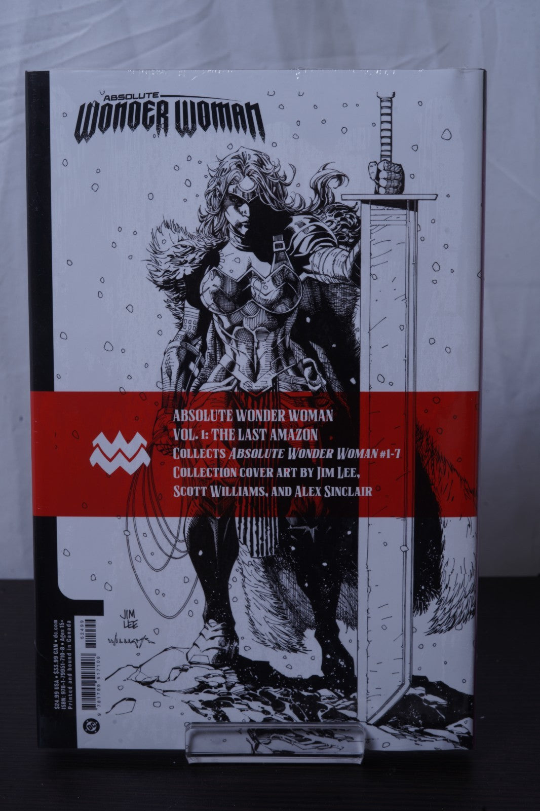 FCBD 2026 - ABSOLUTE WONDER WOMAN HC VOL 01 THE LAST AMAZON VARIANT DUST JACKET