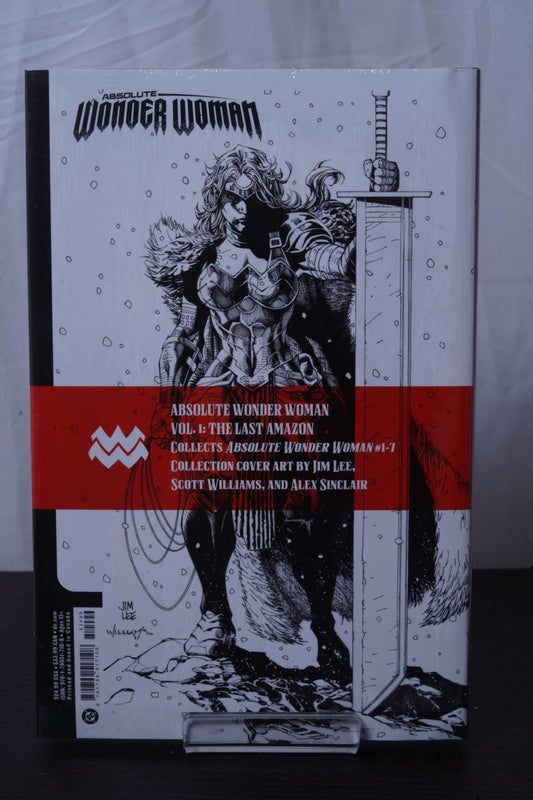 FCBD 2026 - ABSOLUTE WONDER WOMAN HC VOL 01 THE LAST AMAZON VARIANT DUST JACKET