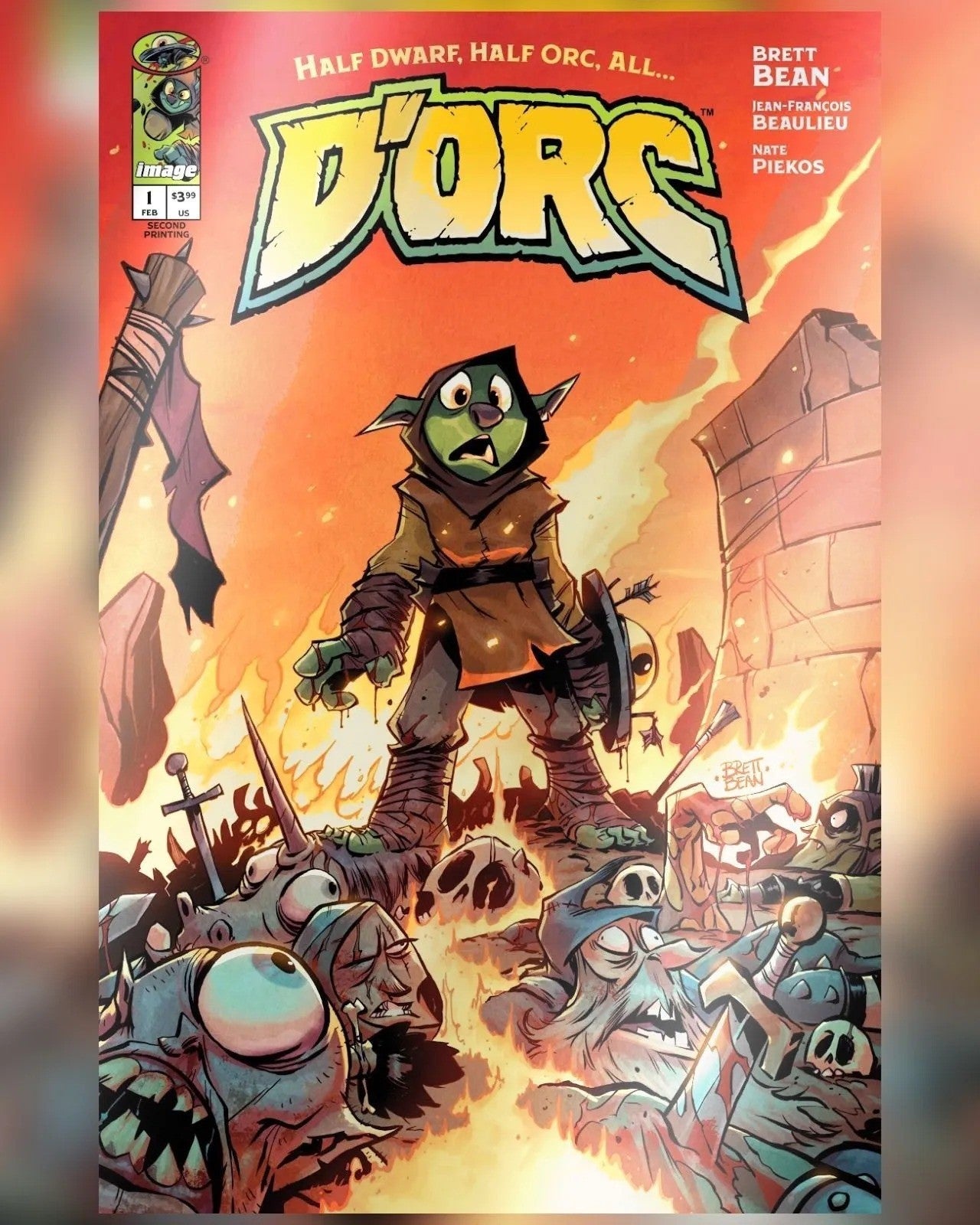 D'ORC #1 2nd Print Foil LTD 500