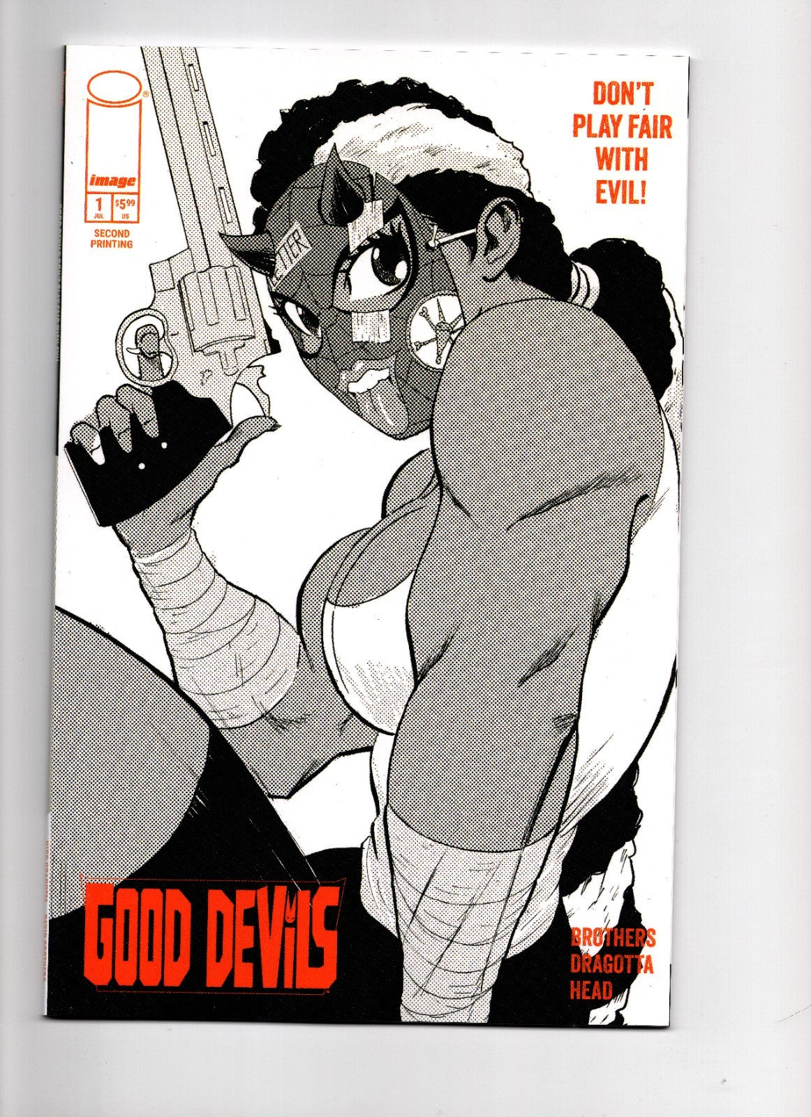 GOOD DEVILS DONT PLAY FAIR WITH EVIL 2ND PTG COMIX PUNX THIRD EYE EXCLUSIVE