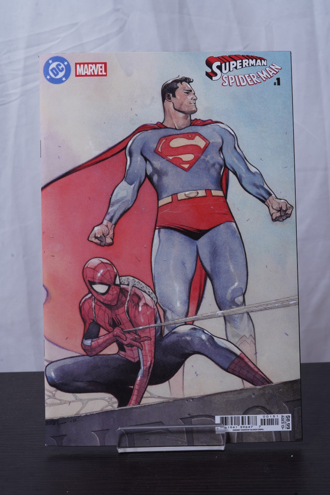 Complete Set of 26 Superman Spider-Man #1 A–Z Covers Bundle