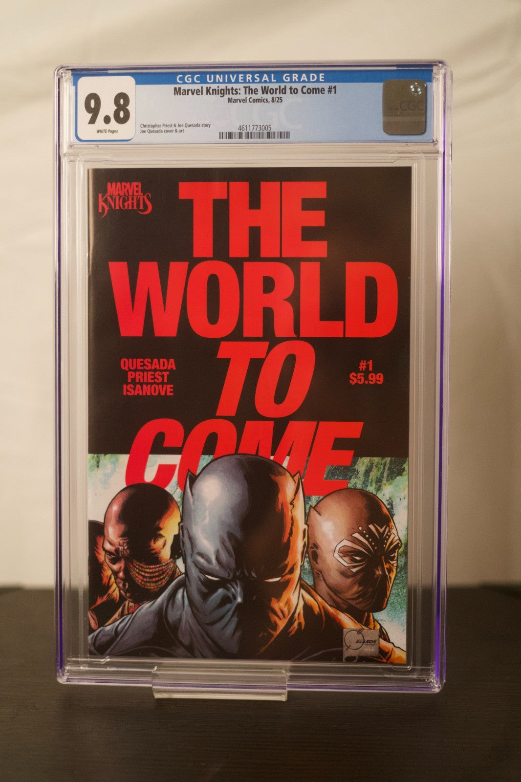 Marvel Knights The World To Come #1 CGC 9.8 Cover A Quesada 1st Print 2025