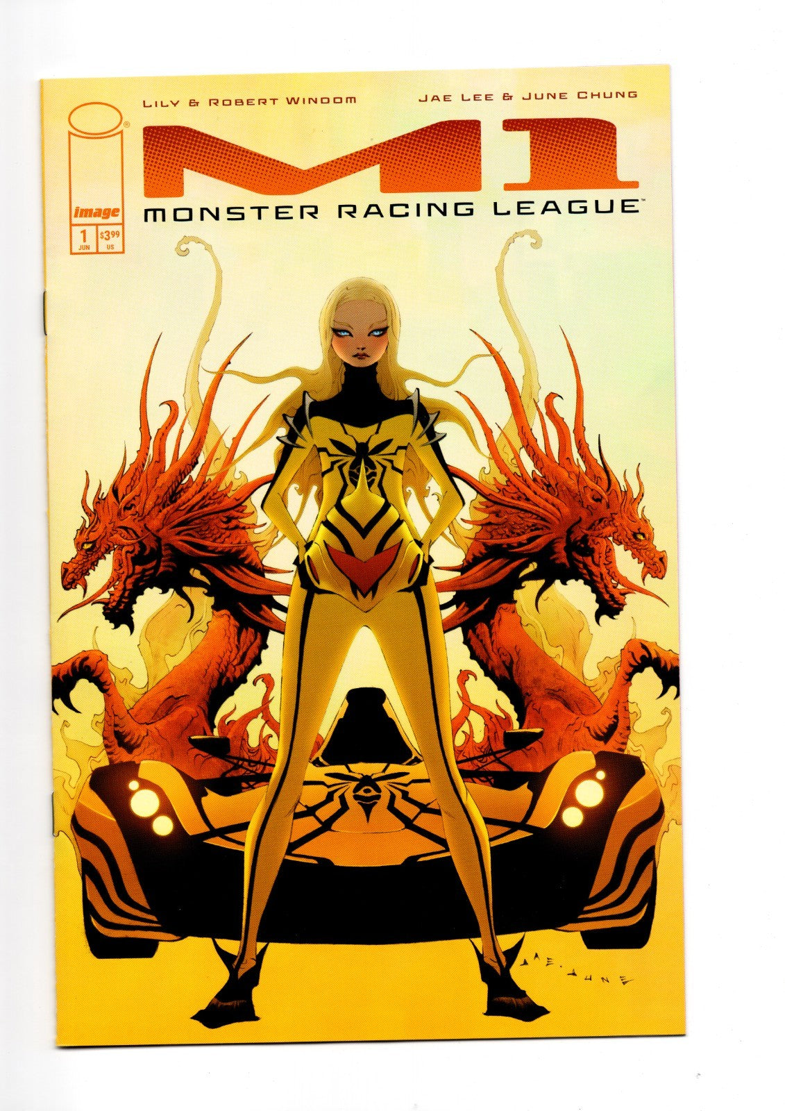 M1: Monster Racing League Issue #1 - Jae Lee  COVER A