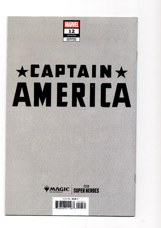 Captain America #12 COVER C - Mark Spears MTG.