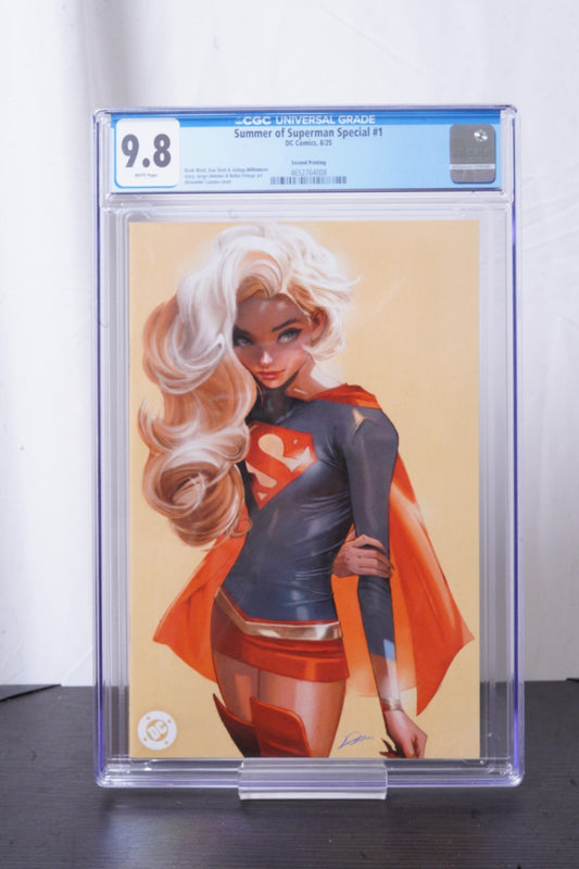 Summer of Superman Special # 1 CGC 9.8 Lozano Supergirl Variant -Second Printing