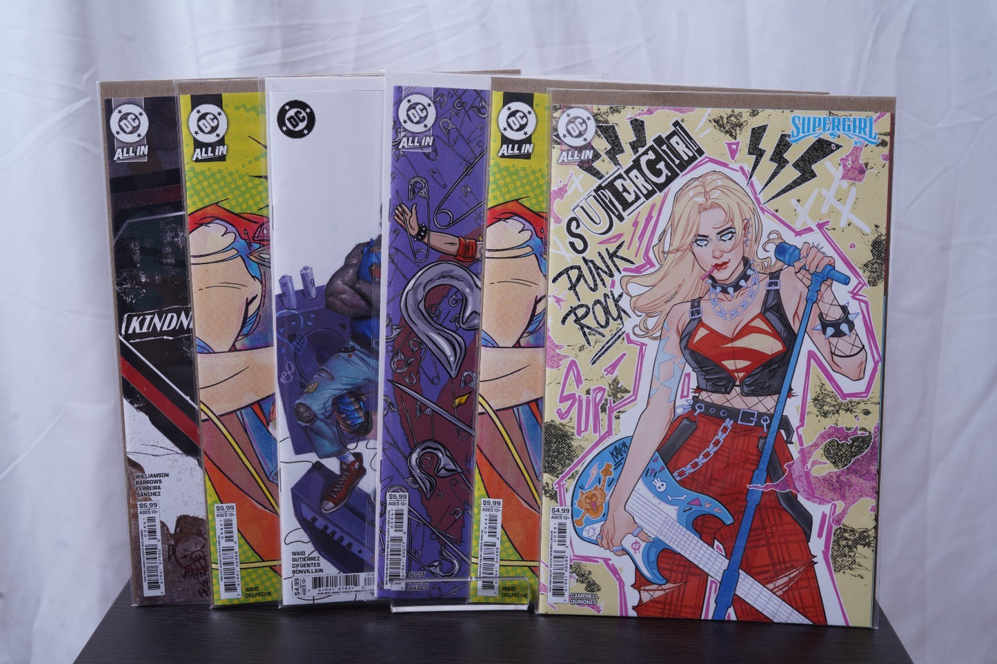 DC’s Punk Rock Variant Cover - 6 book set