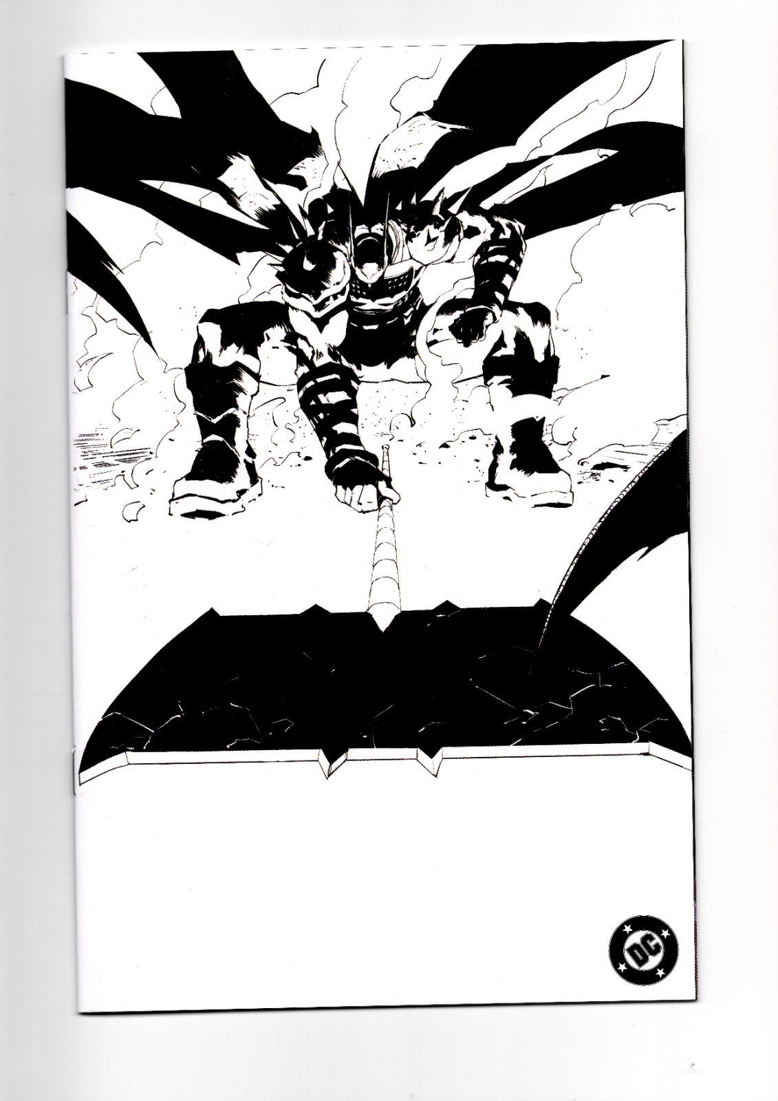 Absolute Batman #20 - Dexter Soy VIRGIN SKETCH Luffy Gear 2
