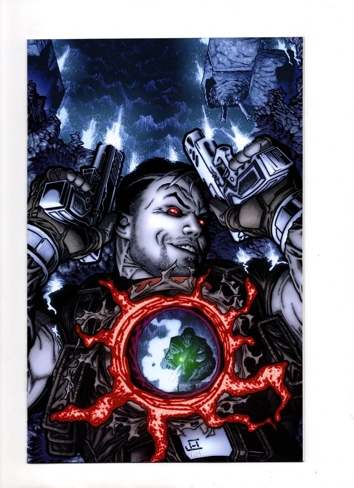 Bloodshot Unleashed #1 OSCS VIRGIN VARIANT