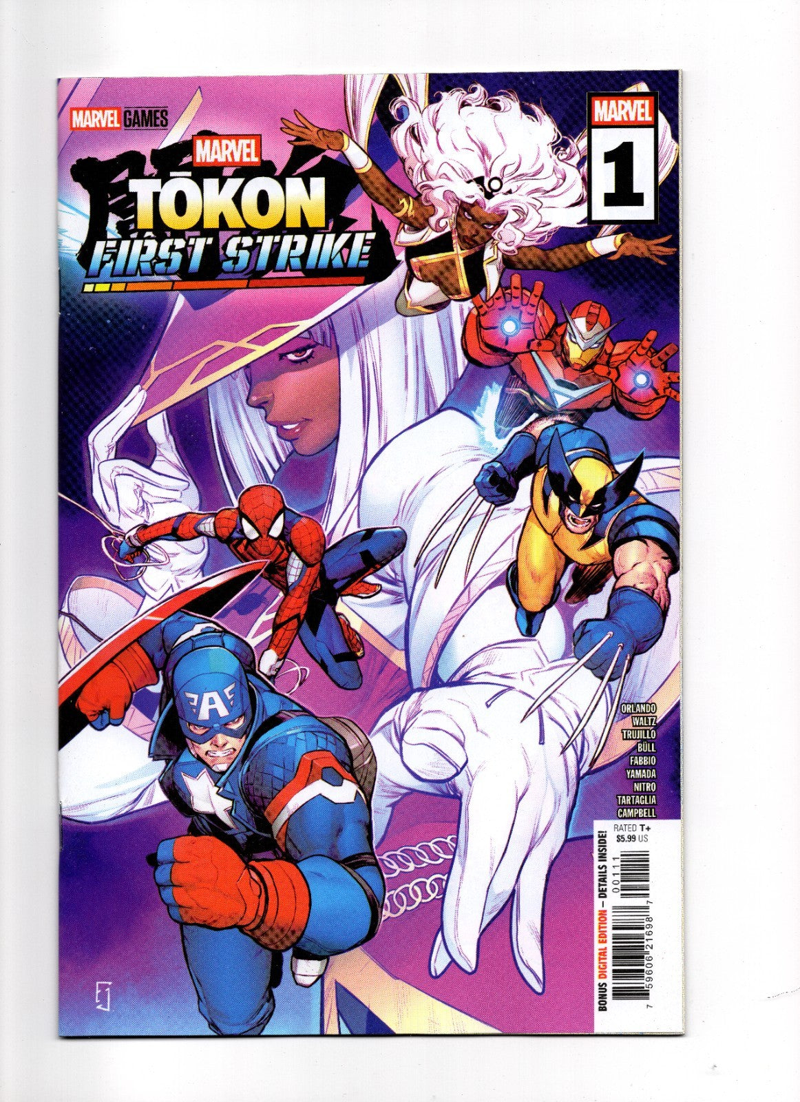 MARVEL TOKON: FIRST STRIKE #1