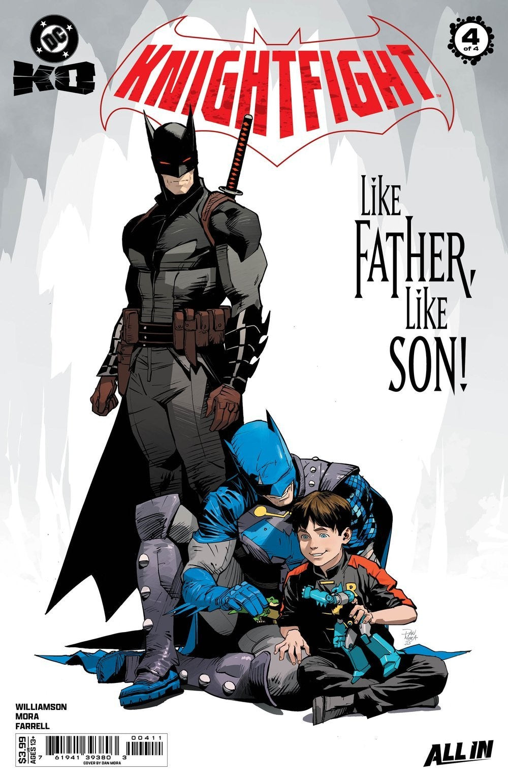 DC K.O.: Knightfight Issue #4 - Dan Mora - Regular