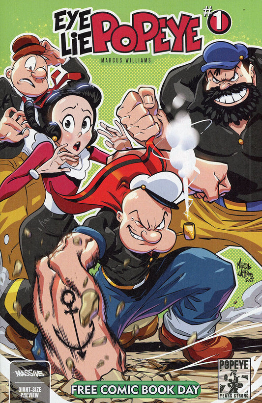Eye Lie Popeye - FCBD 2024 Issue #1 Massive | May 4, 2024