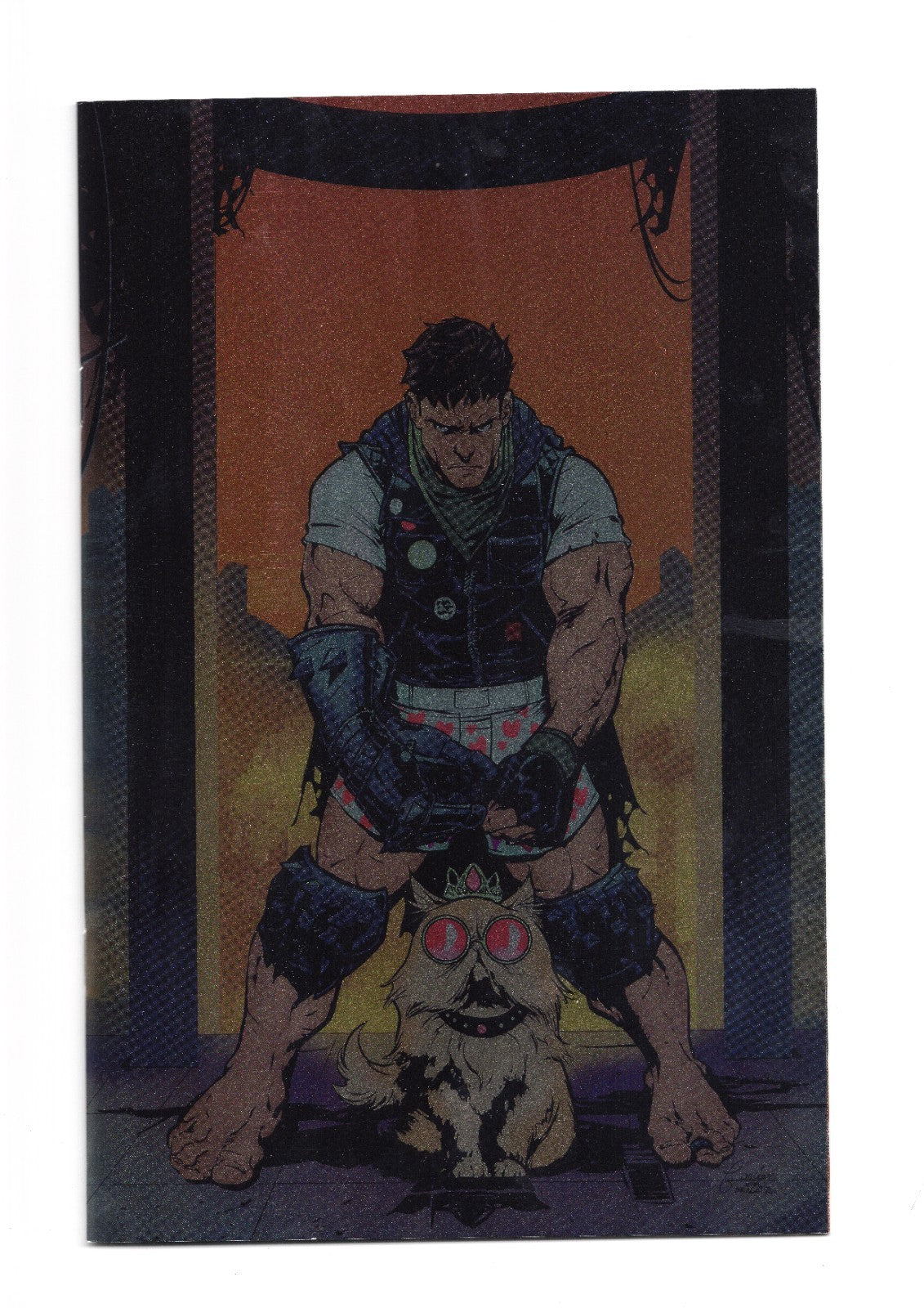 DUNGEON CRAWLER CARL #0 CVR F NATHAN GOODEN ABSOLUTE BATMAN HOMAGE 1 FOIL