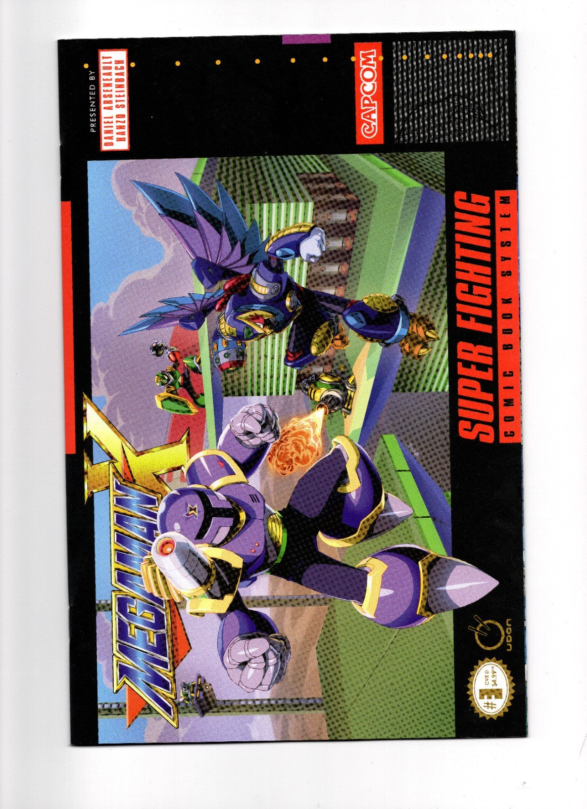Mega Man X #1-5 Variant Cover Set 1-5 Udon 2026 SNES Homage JEFFREY CRUZ
