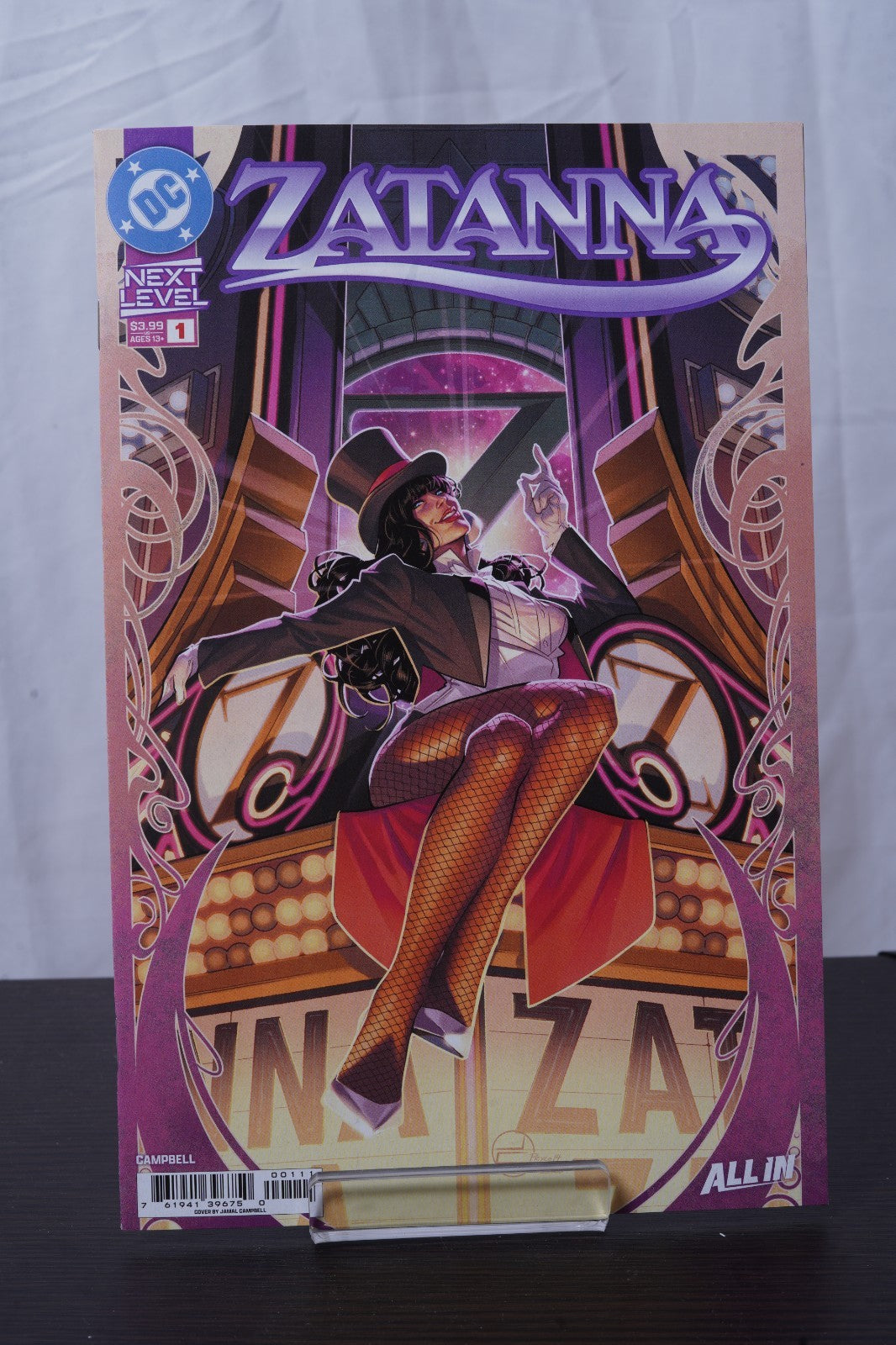 ZATANNA (2026) #1 COVER A JAMAL CAMPBELL
