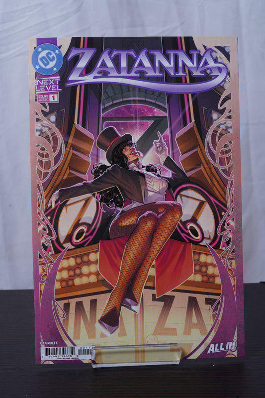 ZATANNA (2026) #1 COVER A JAMAL CAMPBELL