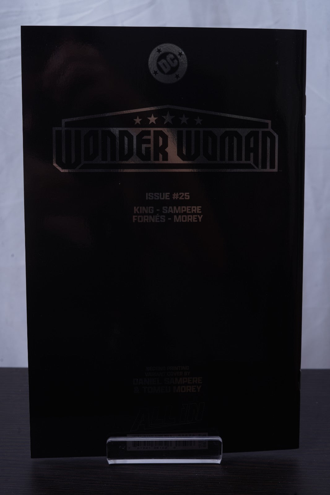 Wonder Woman #25 2nd Print Cover B Daniel Sampere FOIL - SIGNED BY TOM KING