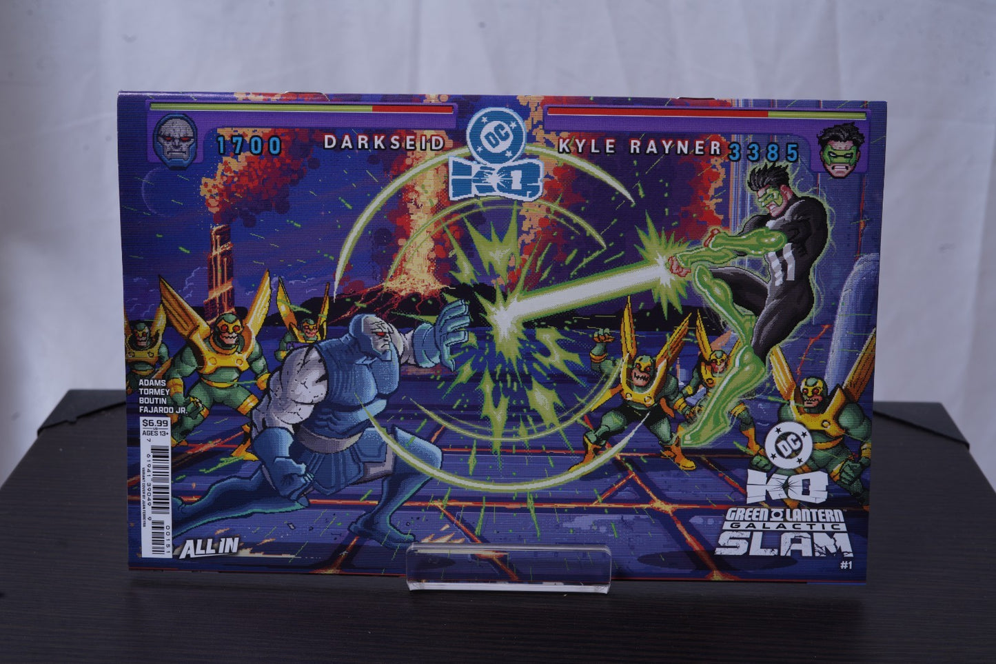 DC K.O.: Green Lantern Galactic Slam Issue #1 - Juan Ferreyra - Wraparound