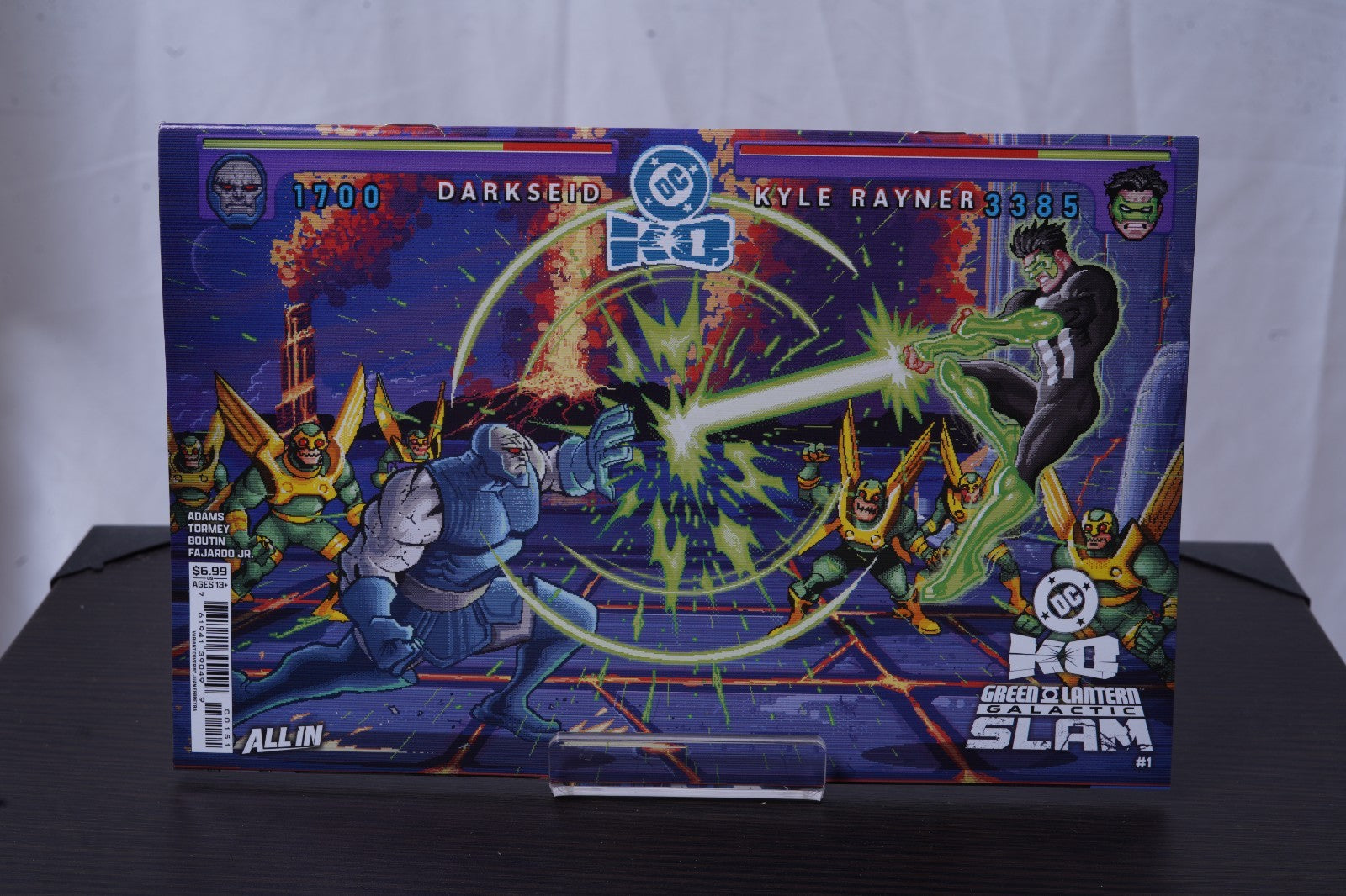 DC K.O.: Green Lantern Galactic Slam Issue #1 - Juan Ferreyra - Wraparound