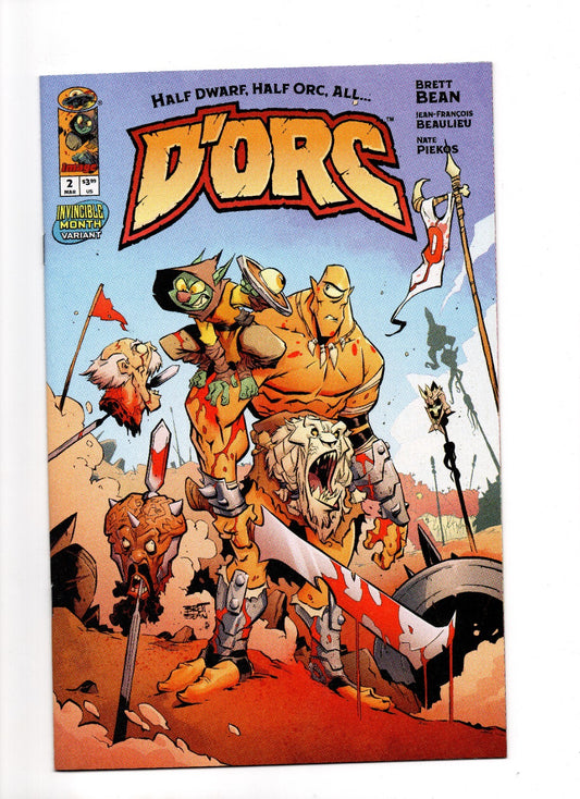 DORC #2 COVER C BRETT BEAN INVINCIBLE TEAM UP VAR
