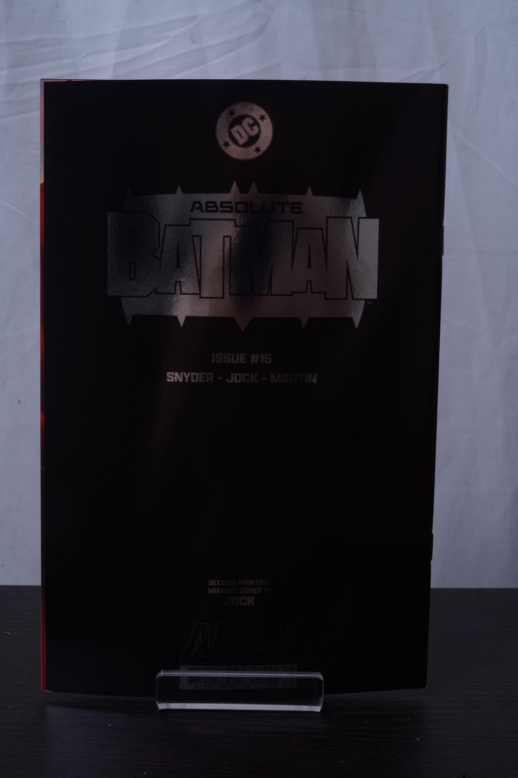 Absolute Batman #15 Second Printing Cvr D Jock Foil Var