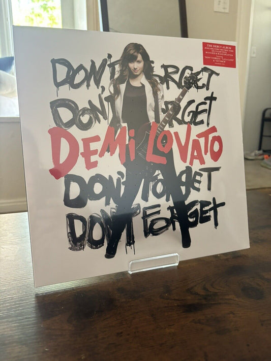 ⚡FAST SHIP⚡ DEMI LOVATO Don't Forget Clear Red Black Splatter Vinyl LP