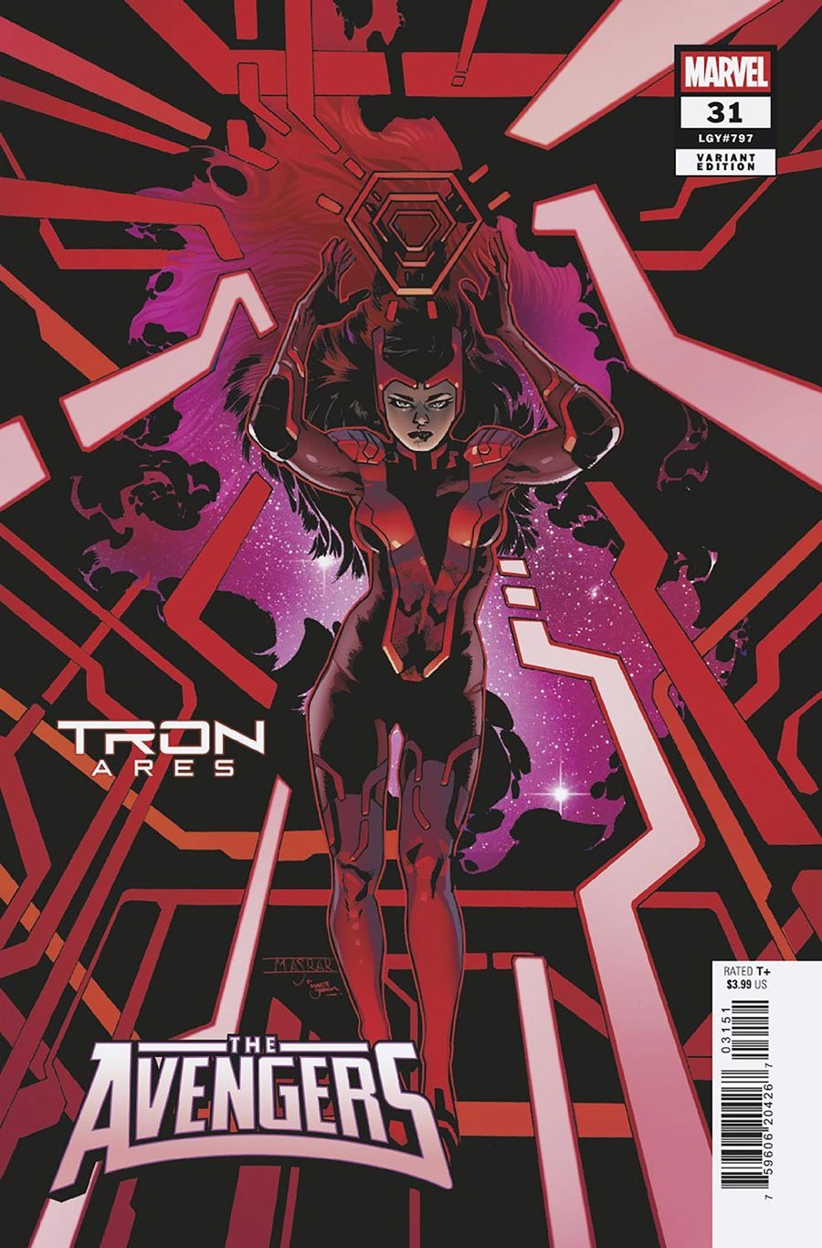 Avengers Issue #31 - Mahmud Asrar - Tron: Ares
