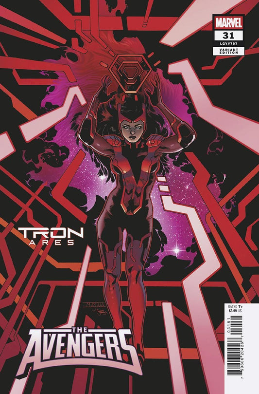 Avengers Issue #31 - Mahmud Asrar - Tron: Ares