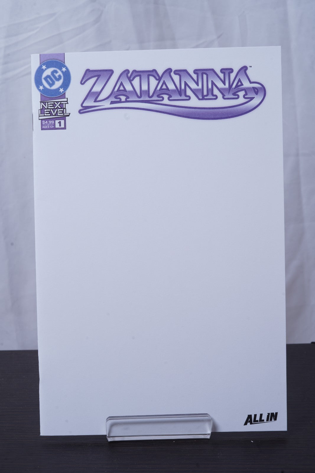 ZATANNA (2026) #1 COVER F BLANK