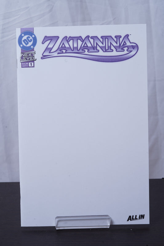 ZATANNA (2026) #1 COVER F BLANK