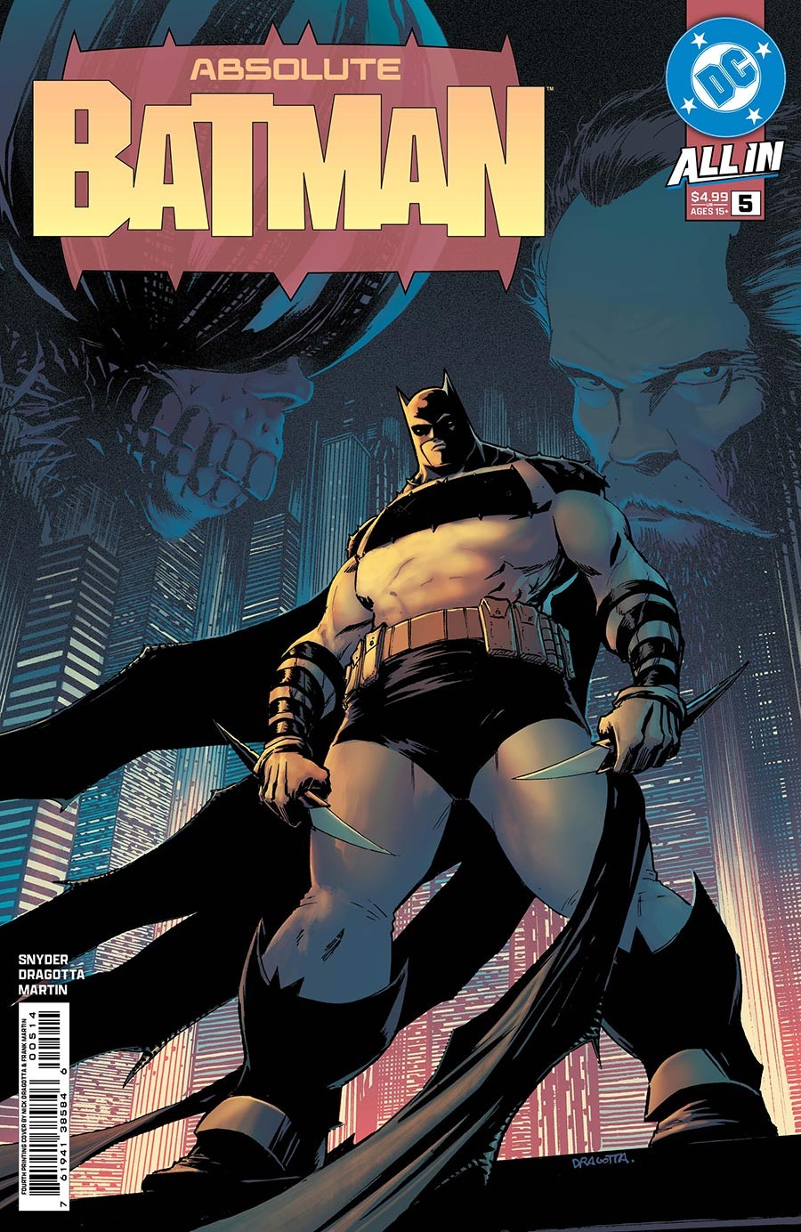 Absolute Batman Issue #5 - Nick Dragotta - 4th Print