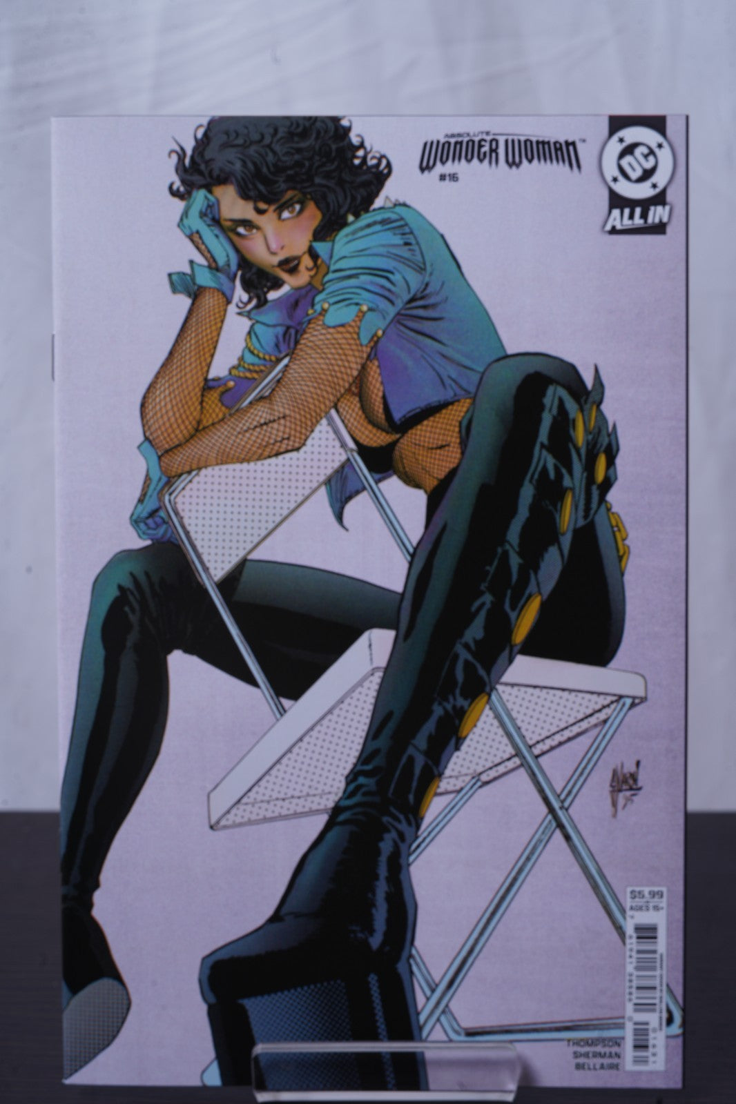 ABSOLUTE WONDER WOMAN #16 CVR C GUILLEM MARCH CARD STOCK VAR DC COMICS