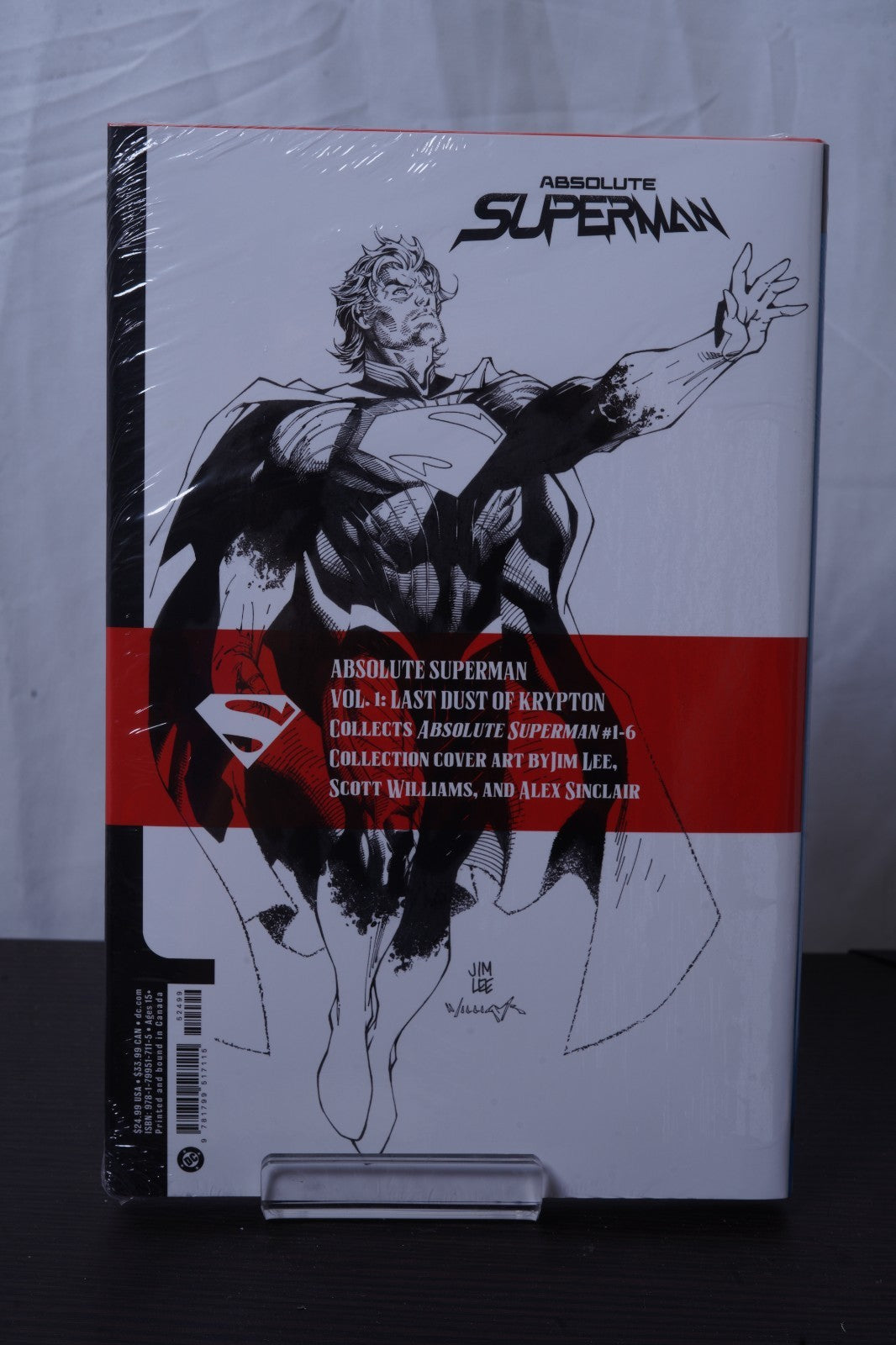 FCBD Absolute Batman Superman Wonder Woman HC Jim Lee Dust Jacket Set Lot of 3