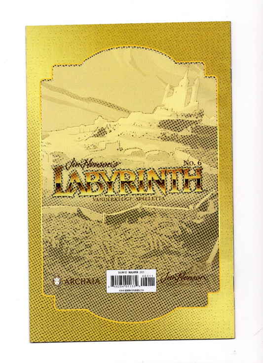 JIM HENSONS LABYRINTH #6 COVER A MALAVIA