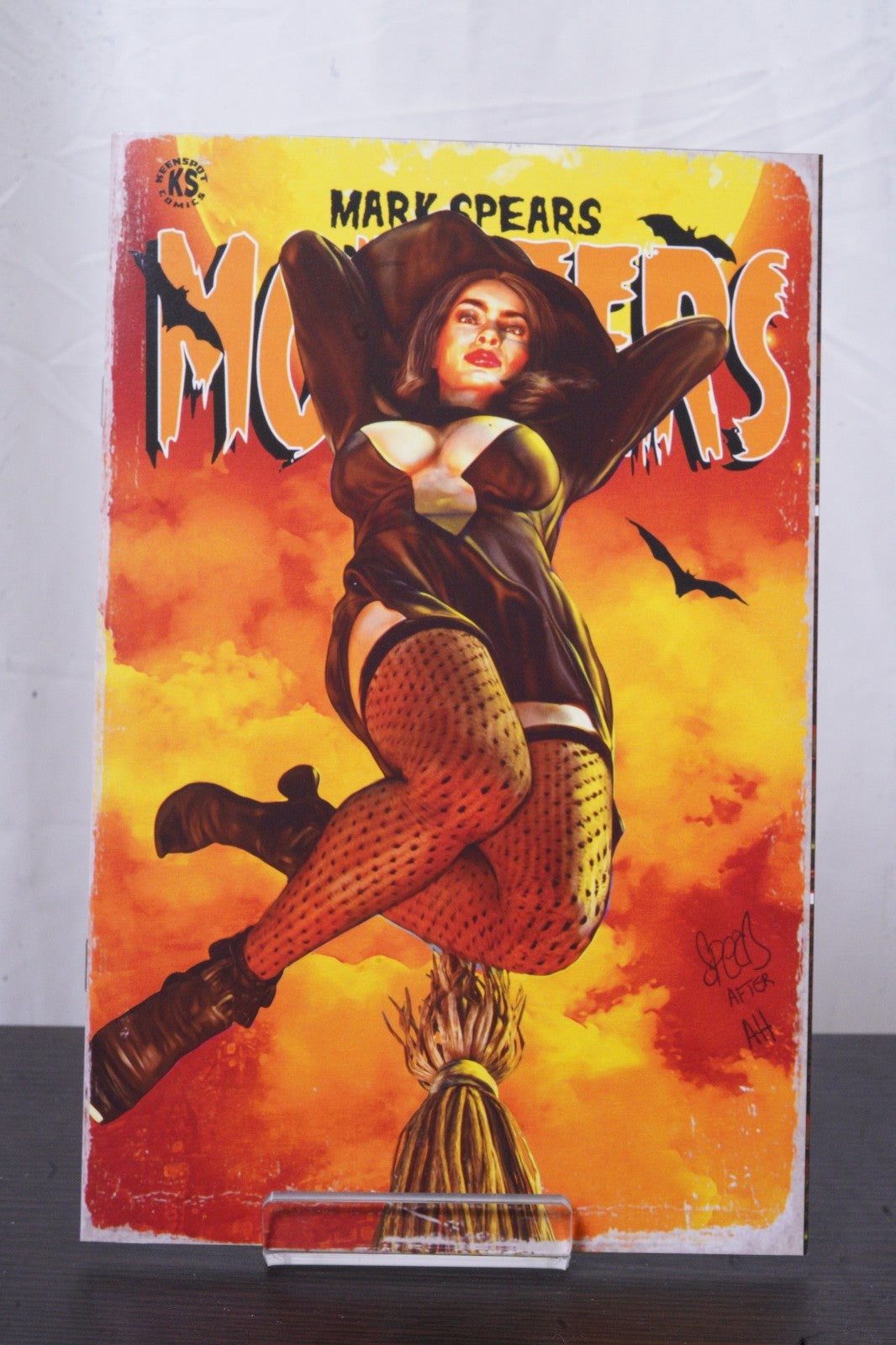Mark Spears Monsters #7 Mark Spears Hexy The Witch Jsa Classified #1 Homage Var