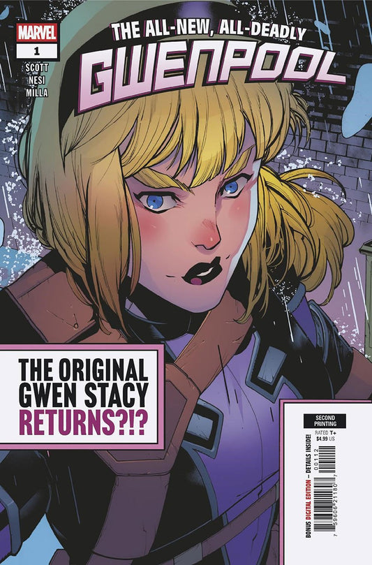 Gwenpool Issue #1 - Stefano Nesi - 2nd Print