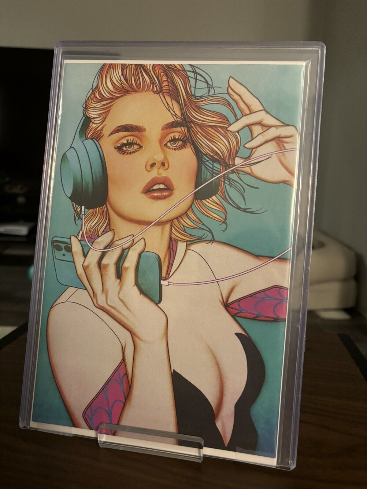 SPIDER-GWEN GHOST-SPIDER #1 JENNY FRISON 1:100 RATIO VIRGIN VAR - NM