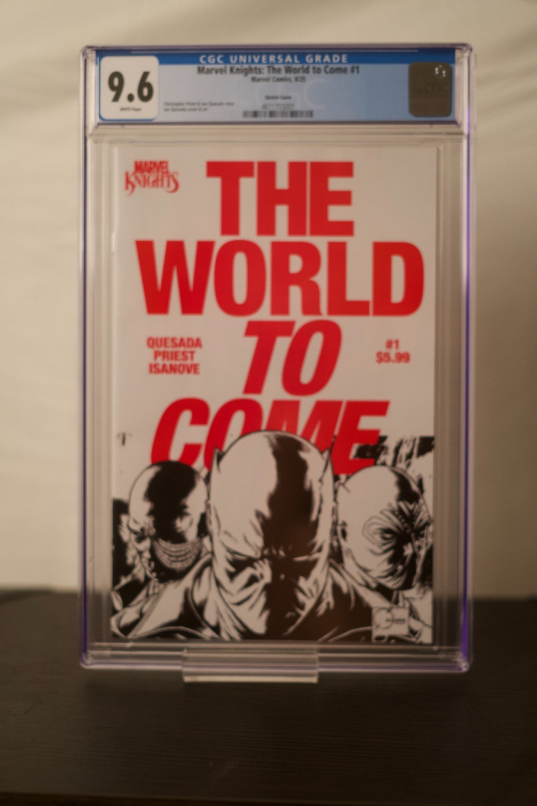 Marvel Knights: The World To Come #1 - Joe Quesada - Suprise Variant - CGC 9.6