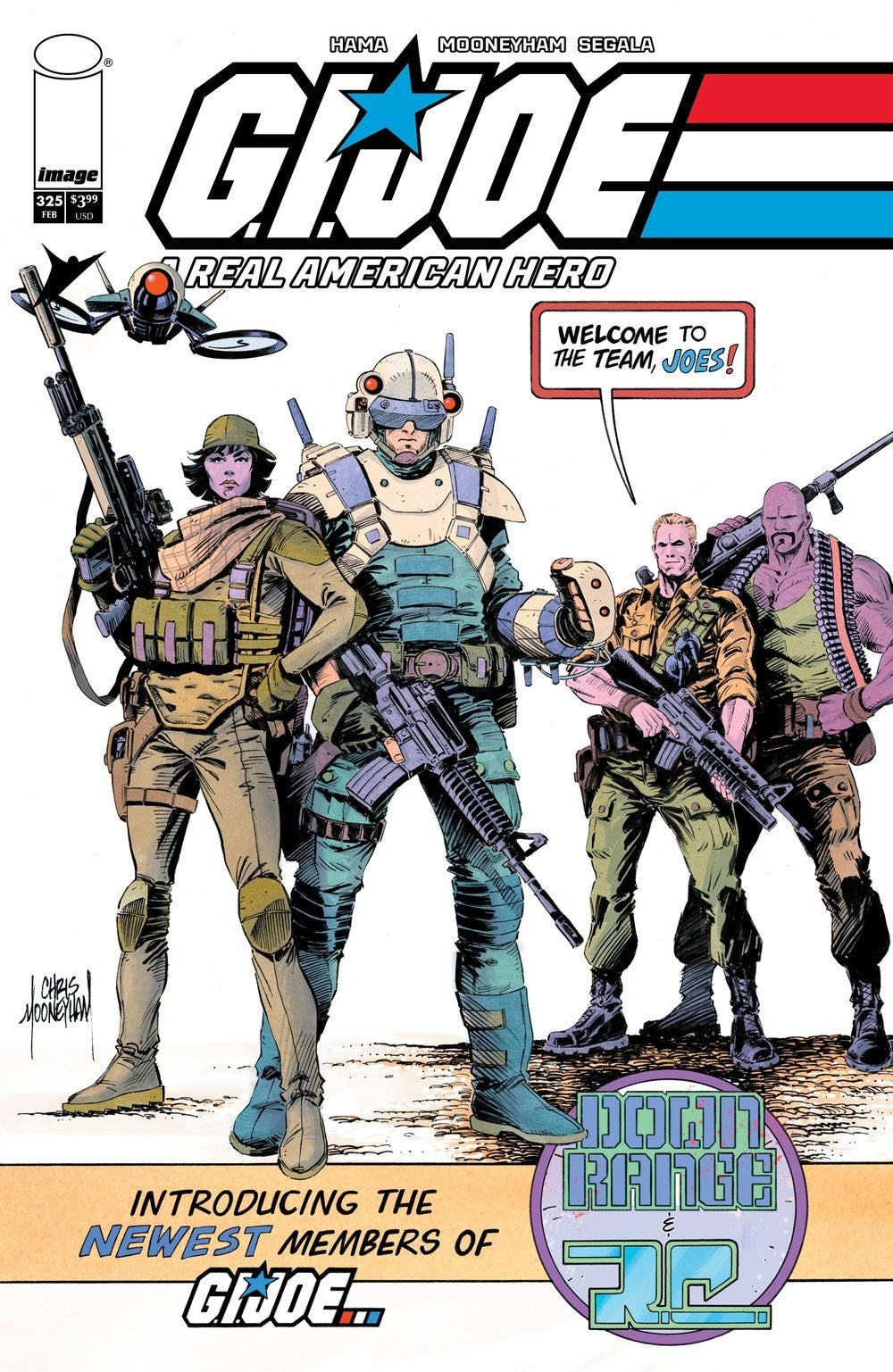 G.I. Joe, A Real American Hero Issue #325 - Chris Mooneyham - New Joe