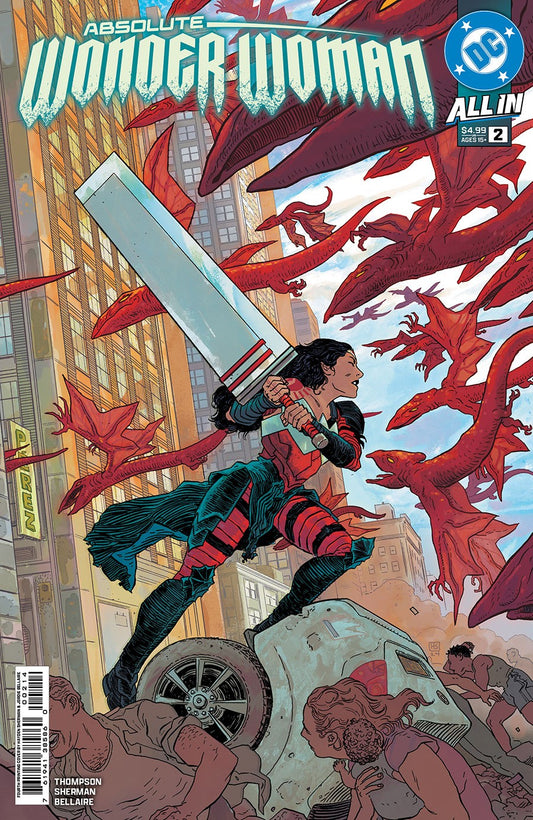 Absolute Wonder Woman Issue #2 - Hayden Sherman - 4th Print