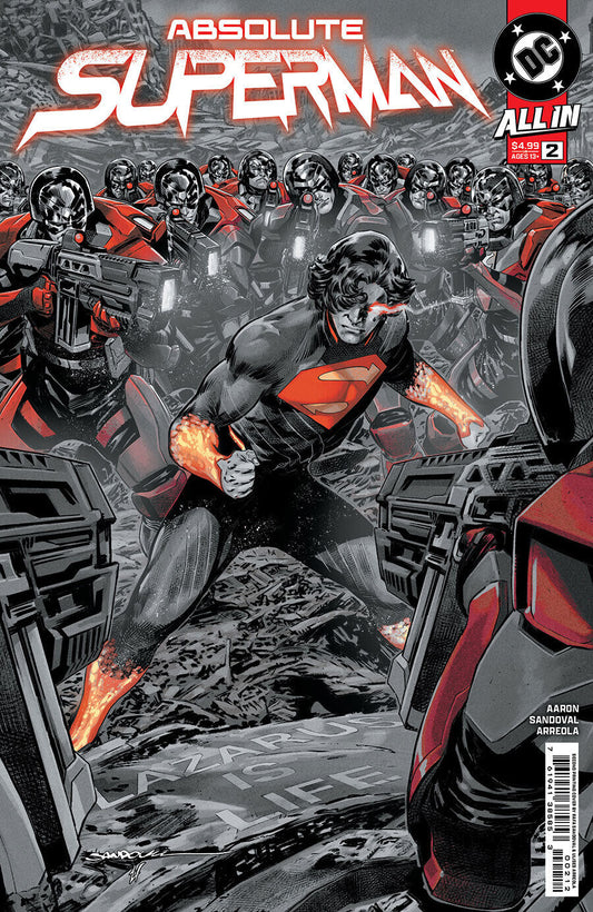 Absolute Superman Issue #2 - Rafa Sandoval - 2nd Print DC | Feb 12, 2025